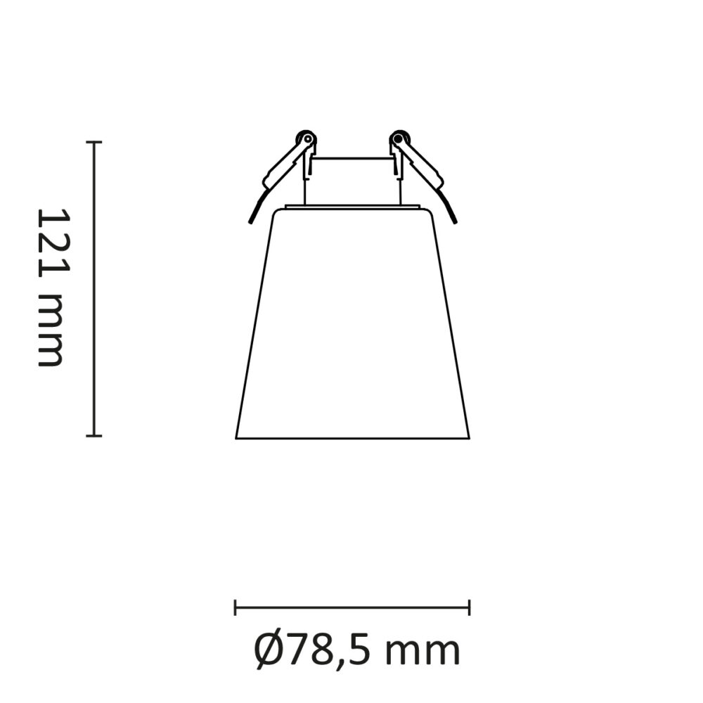 Glone S Tak 6W 320lm WarmDim Svart/Sotet #5